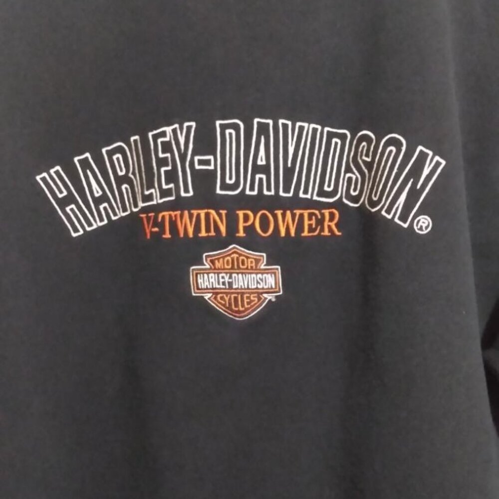 Harley Davidson Twin Power Men's Full Zip Hoodie